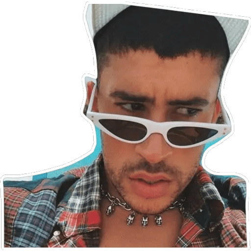 Набор стикеров Bad Bunny для WhatsApp 1