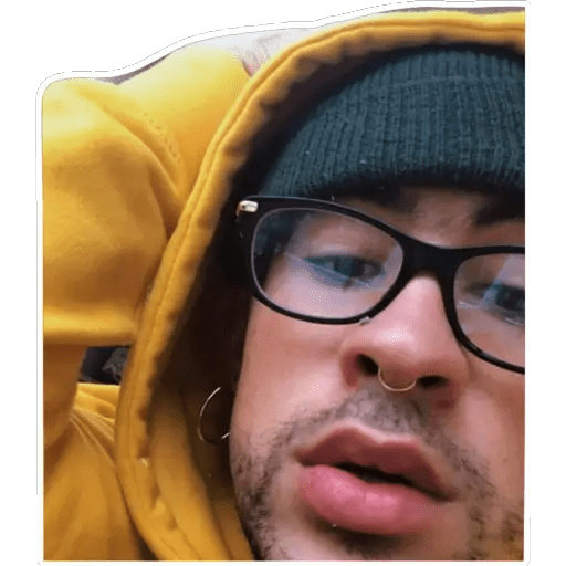 Набор стикеров Bad Bunny для WhatsApp 13