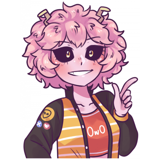 Набор стикеров BNHA для WhatsApp 23