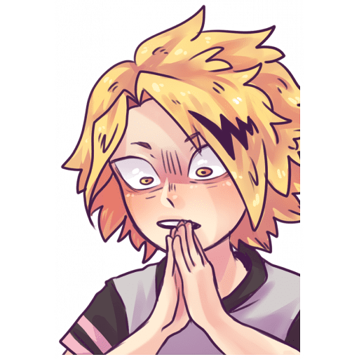 Набор стикеров BNHA для WhatsApp 27