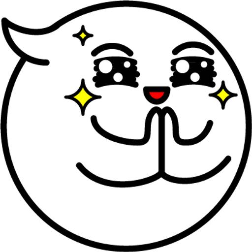 Набор стикеров BoBo Fish Ball для WhatsApp 1