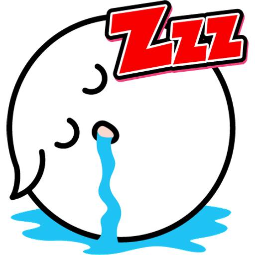 Набор стикеров BoBo Fish Ball для WhatsApp 14