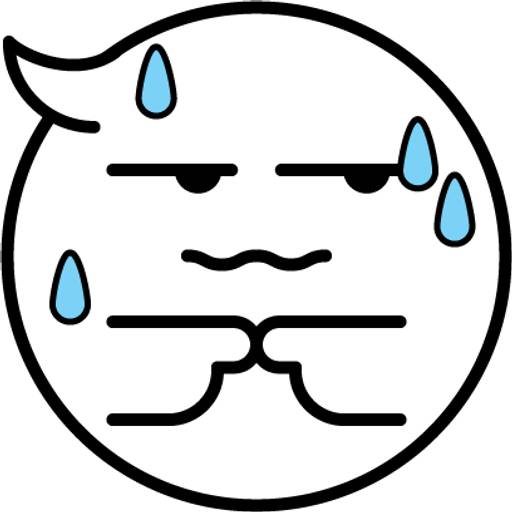 Набор стикеров BoBo Fish Ball для WhatsApp 17