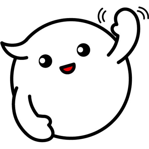 Набор стикеров BoBo Fish Ball для WhatsApp 2