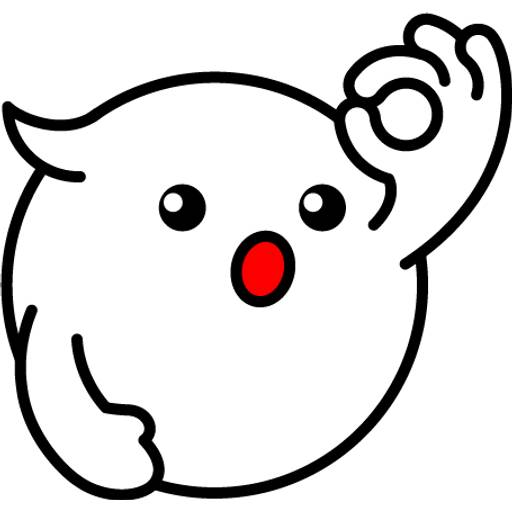 Набор стикеров BoBo Fish Ball для WhatsApp 3