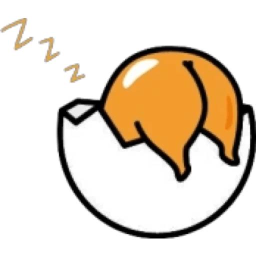 Набор стикеров Broken egg для WhatsApp 11