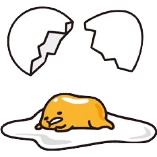 Набор стикеров Broken egg для WhatsApp 23