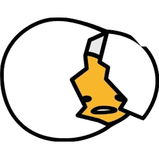 Набор стикеров Broken egg для WhatsApp 25