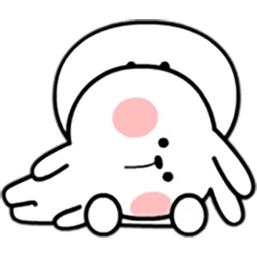 Набор стикеров Bunny для WhatsApp 10