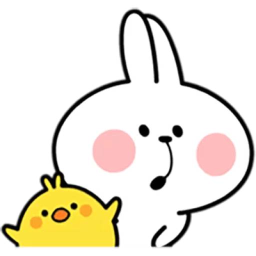 Набор стикеров Bunny для WhatsApp 11