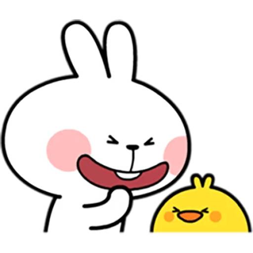 Набор стикеров Bunny для WhatsApp 12