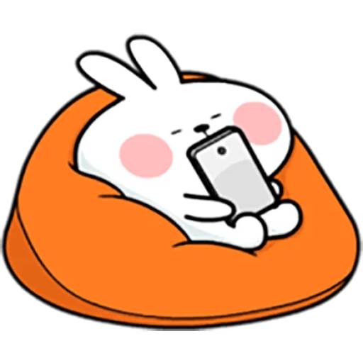 Набор стикеров Bunny для WhatsApp 16