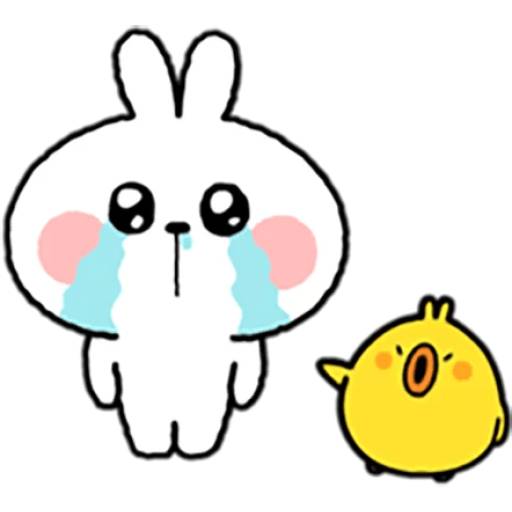 Набор стикеров Bunny для WhatsApp 2