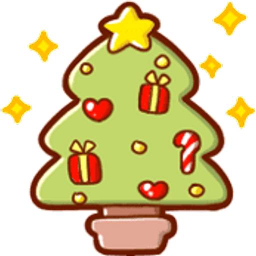 Набор стикеров 🎄Cat ear boy (Christmas)🎄byYessy для WhatsApp 29