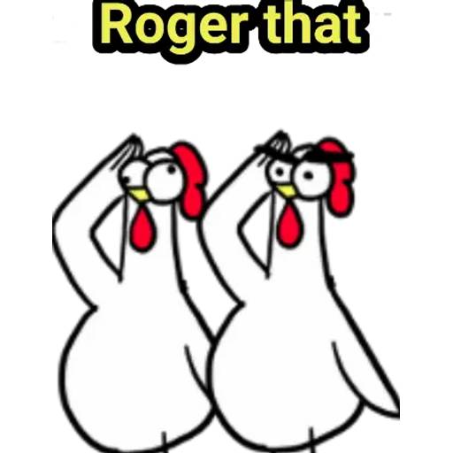 Набор стикеров Chicken для WhatsApp 13