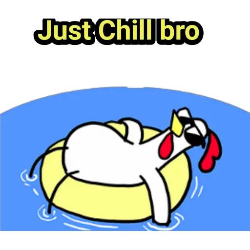 Набор стикеров Chicken для WhatsApp 18