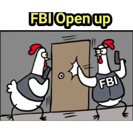 Набор стикеров Chicken для WhatsApp 19