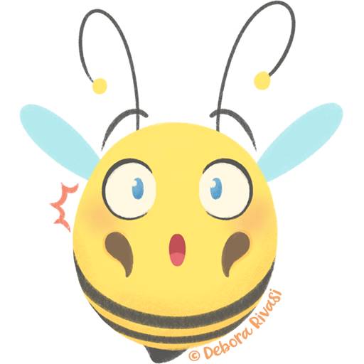 Набор стикеров Chubby Bees для WhatsApp 10