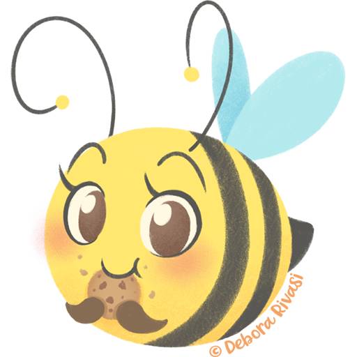 Набор стикеров Chubby Bees для WhatsApp 11