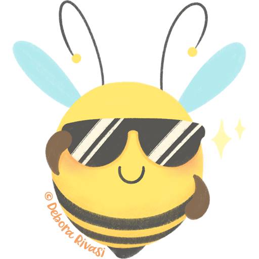 Набор стикеров Chubby Bees для WhatsApp 16