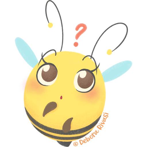 Набор стикеров Chubby Bees для WhatsApp 17