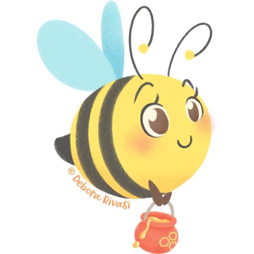 Набор стикеров Chubby Bees для WhatsApp 20