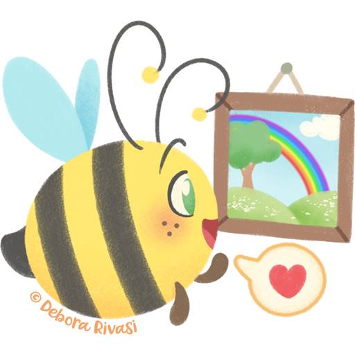 Набор стикеров Chubby Bees для WhatsApp 22