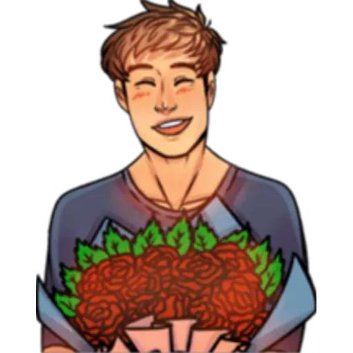 Набор стикеров Cool Guy для WhatsApp 11