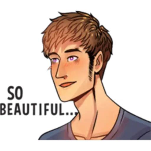 Набор стикеров Cool Guy для WhatsApp 12