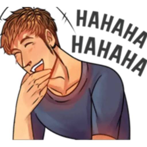 Набор стикеров Cool Guy для WhatsApp 14