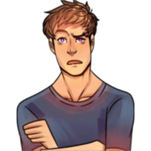 Набор стикеров Cool Guy для WhatsApp 15