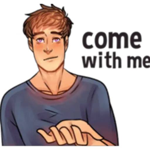 Набор стикеров Cool Guy для WhatsApp 18