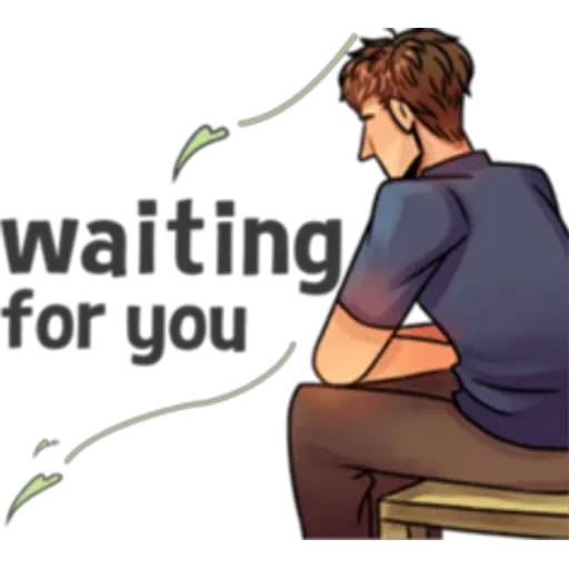 Набор стикеров Cool Guy для WhatsApp 20