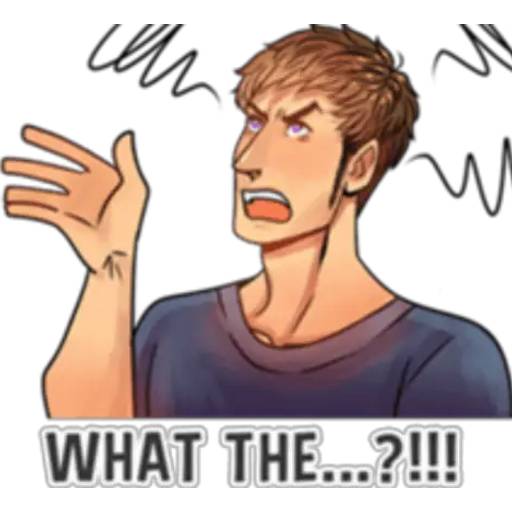 Набор стикеров Cool Guy для WhatsApp 23