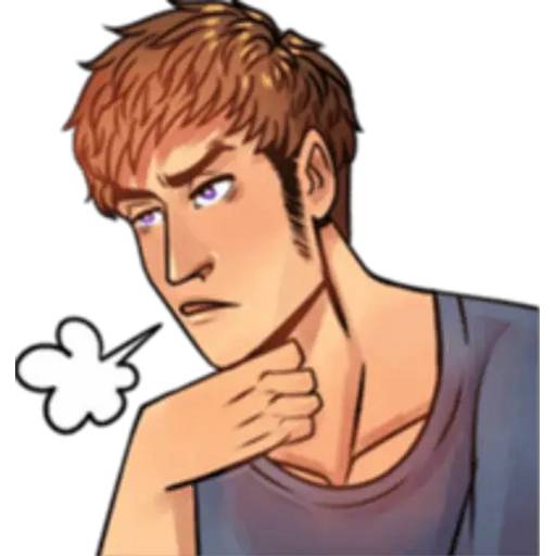 Набор стикеров Cool Guy для WhatsApp 25