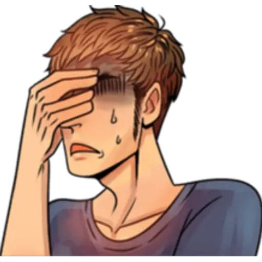 Набор стикеров Cool Guy для WhatsApp 26