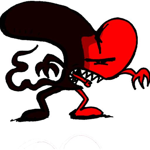 Набор стикеров Corazones terroríficos для WhatsApp 1