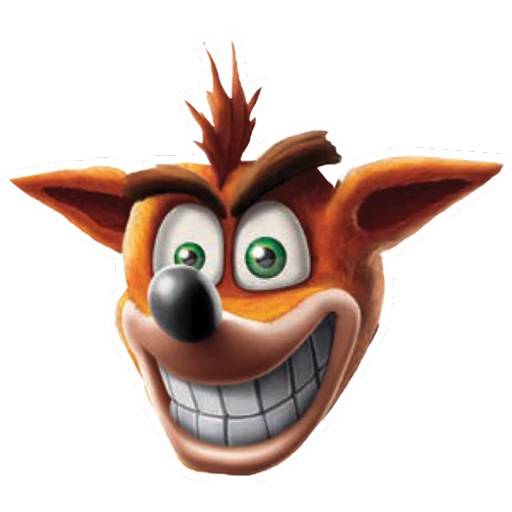 Набор стикеров Crash Bandicoot 1 для WhatsApp 21