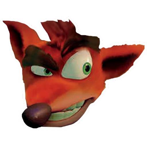 Набор стикеров Crash Bandicoot 1 для WhatsApp 24