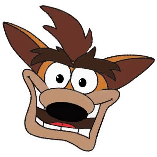 Набор стикеров Crash Bandicoot 1 для WhatsApp 25