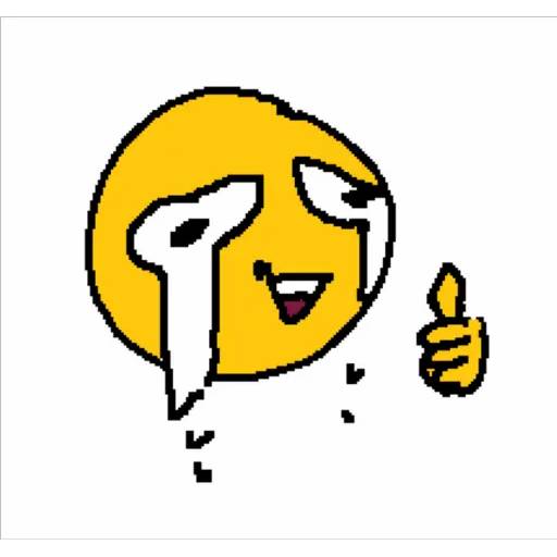 Набор стикеров cursed emojis 2 для WhatsApp 1