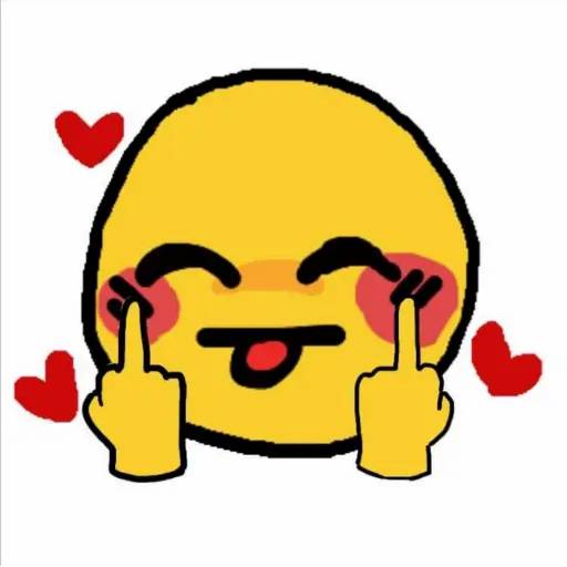 Набор стикеров cursed emojis 2 для WhatsApp 11