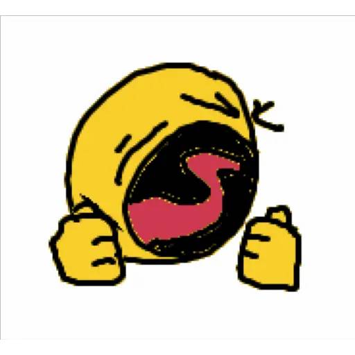 Набор стикеров cursed emojis 2 для WhatsApp 12