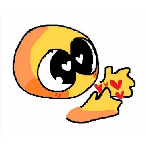 Набор стикеров cursed emojis 2 для WhatsApp 14