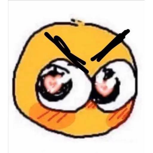 Набор стикеров cursed emojis 2 для WhatsApp 16