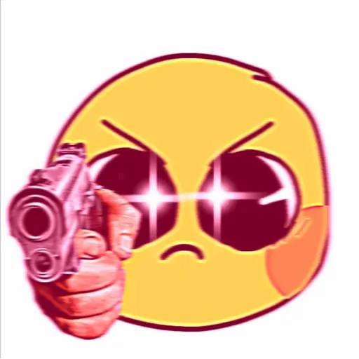 Набор стикеров cursed emojis 2 для WhatsApp 18