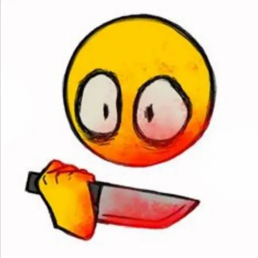 Набор стикеров cursed emojis 2 для WhatsApp 26