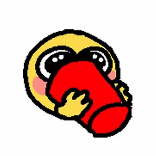 Набор стикеров cursed emojis 2 для WhatsApp 27