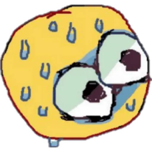 Набор стикеров cursed emojis 2 для WhatsApp 28