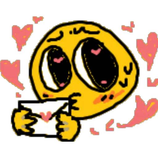 Набор стикеров cursed emojis 2 для WhatsApp 30